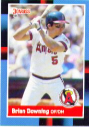 1988 Donruss Baseball Cards    258     Brian Downing